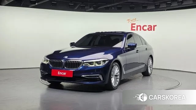 BMW 5 Series (G30) 2020 Синий из Кореи