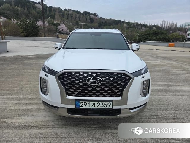Hyundai Palisade 2021 Белый из Кореи