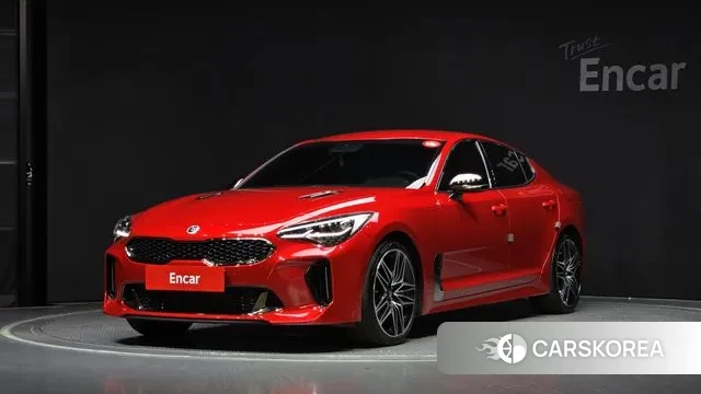 Kia Stinger Meister 2021 Красный из Кореи