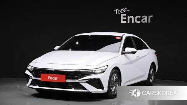 Hyundai The New Avante (CN7) 2023 Белый из Кореи