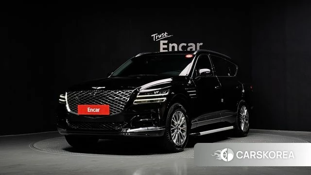 Genesis GV80 2022 Черный из Кореи