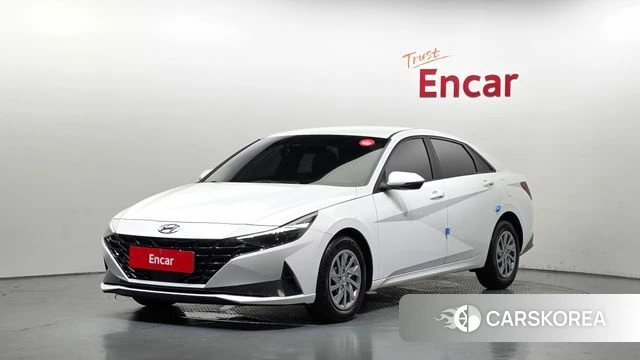 Hyundai Avante (CN7) 2020 Белый из Кореи