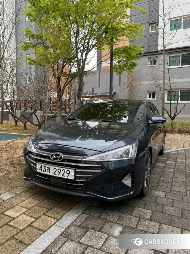 Hyundai The New Avante AD 2019 Синий из Кореи