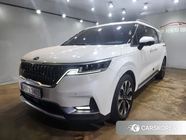 Kia Carnival 4th generation 2021 Белый из Кореи