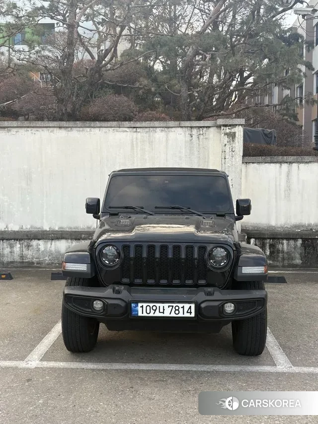 Jeep Wrangler (JL) 2023 Черный из Кореи