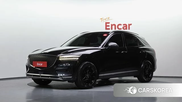 Genesis GV70 2021 Черный из Кореи