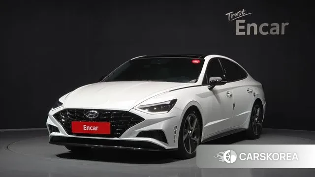 Hyundai Sonata (DN8) 2021 Белый из Кореи