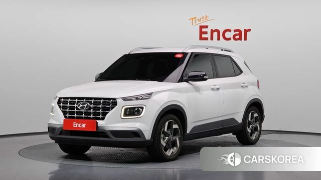 Hyundai Venue 2023 Белый из Кореи