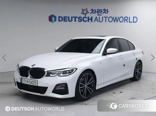 BMW 3 Series (G20) 2022 Белый из Кореи