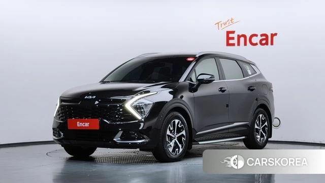 Kia Sportage 5th Generation Hybrid 2022 Черный из Кореи