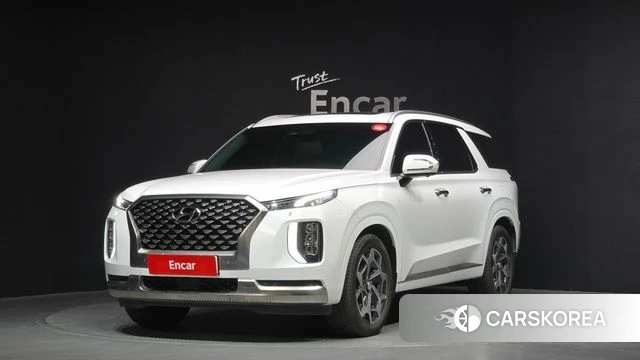 Hyundai Palisade 2022 Белый из Кореи