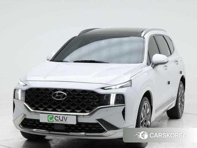 Hyundai The New Santa Fe 2022 Белый из Кореи
