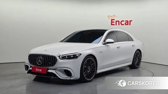 Mercedes-Benz S-Class W223 2024 Белый из Кореи