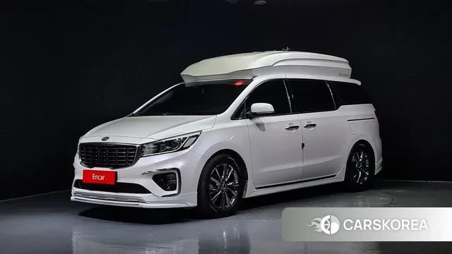 Kia The New Carnival 2019 Белый из Кореи