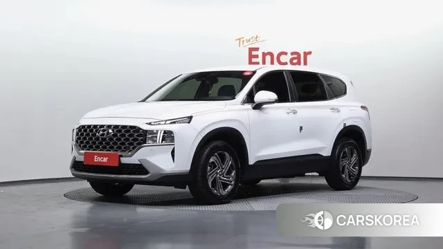 Hyundai The New Santa Fe 2022 Белый из Кореи