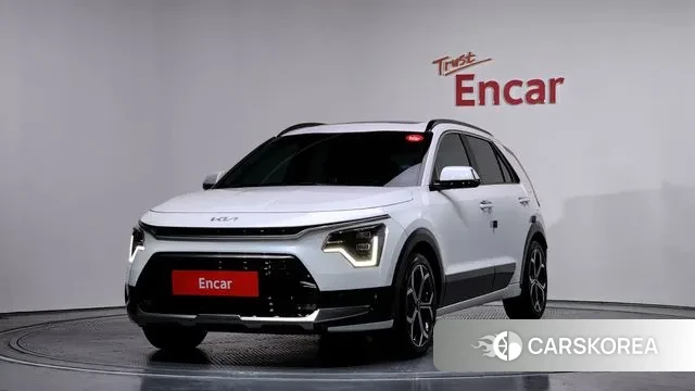 Kia Di Ol Nu Niro 2022 Белый из Кореи