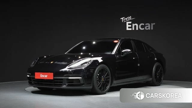 Porsche Panamera (971) 2018 Черный из Кореи