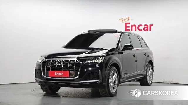 Audi Q7 (4M) 2021 Черный из Кореи