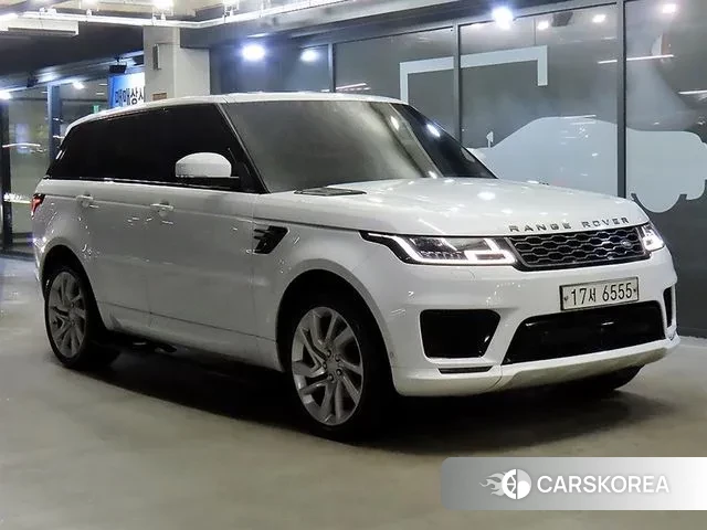 Land Rover Range Rover Sport 2nd Generation 2018 Белый из Кореи