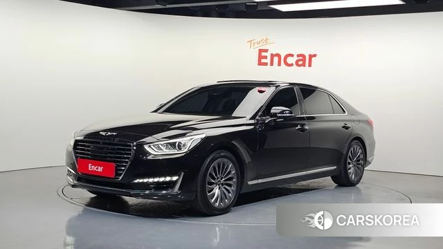 Genesis EQ900 2018 Черный из Кореи