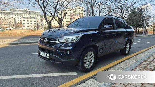 Ssangyong Rexton Sports 2019 Синий из Кореи