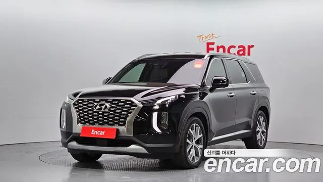 Hyundai Palisade 2022 Черный из Кореи