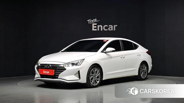 Hyundai The New Avante AD 2019 Белый из Кореи