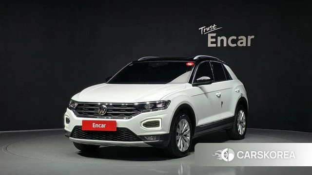 Volkswagen T-Roc 2021 Белый из Кореи