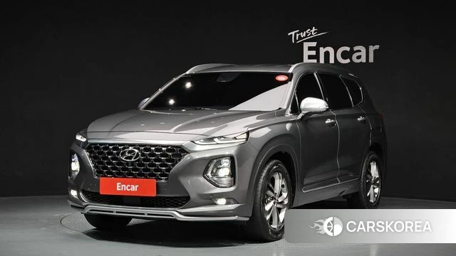 Hyundai Santa Fe TM 2018 Серый из Кореи