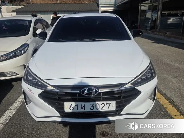 Hyundai The New Avante AD 2018 Белый из Кореи