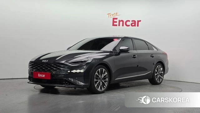 Kia K8 2021 Черный из Кореи