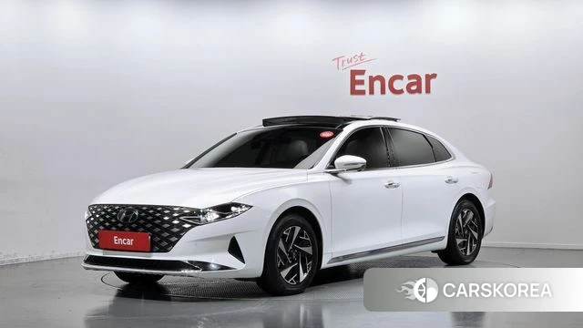 Hyundai The New Grandeur IG Hybrid 2022 Белый из Кореи