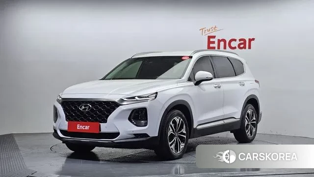 Hyundai Santa Fe TM 2018 Белый из Кореи