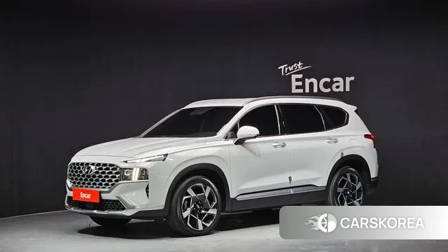 Hyundai The New Santa Fe 2020 Серебристо-серый из Кореи