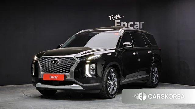 Hyundai Palisade 2022 Черный из Кореи