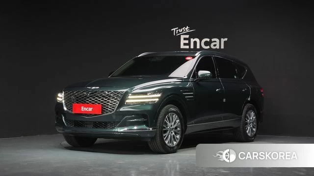 Genesis GV80 2021 Темно-зеленый из Кореи