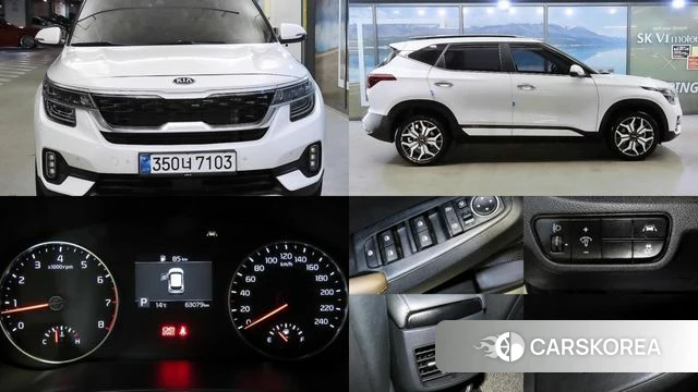 Kia Seltos 2021 Жемчужный цвет из Кореи