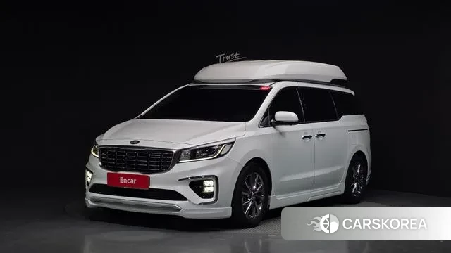 Kia The New Carnival 2018 Белый из Кореи