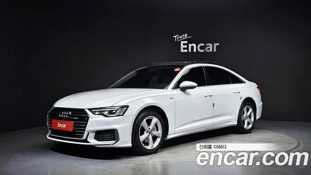 Audi A6 (C8) 2020 Белый из Кореи