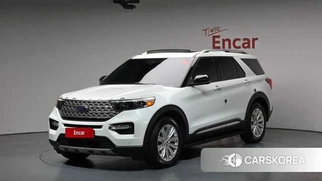 Ford Explorer 6th Generation 2020 Белый из Кореи