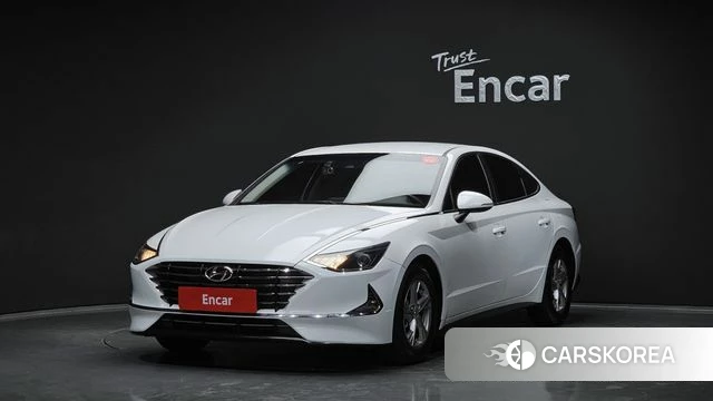 Hyundai Sonata (DN8) 2019 Белый из Кореи
