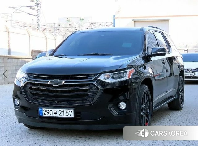 Chevrolet (GM Daewoo) Traverse 2021 Черный из Кореи