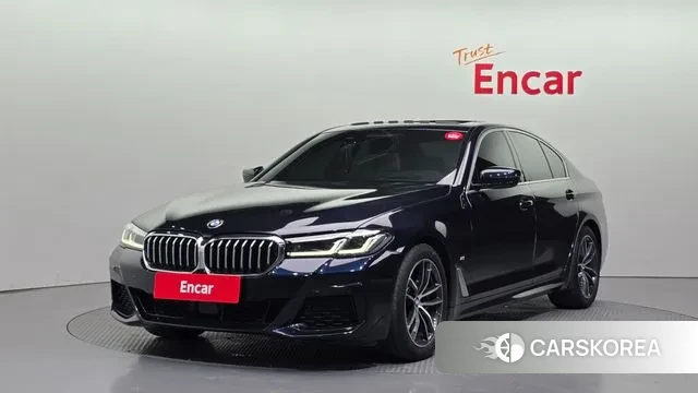 BMW 5 Series (G30) 2020 Черный из Кореи