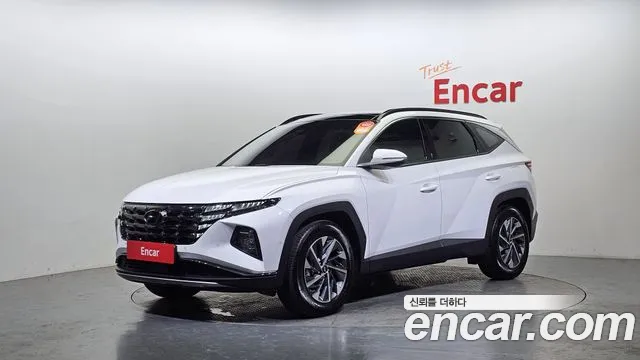 Hyundai Tucson Hybrid (NX4) 2023 Белый из Кореи