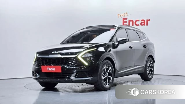 Kia Sportage 5th Generation Hybrid 2022 Черный из Кореи