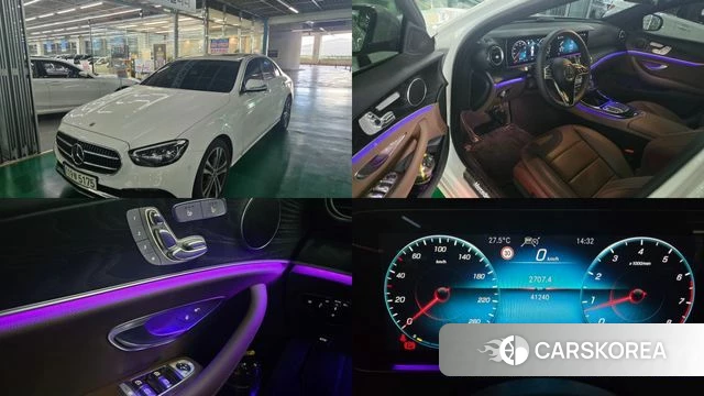 Mercedes-Benz E-Class W213 2023 Белый из Кореи