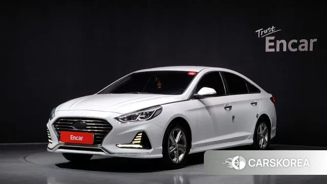 Hyundai Sonata New Rise 2018 Белый из Кореи