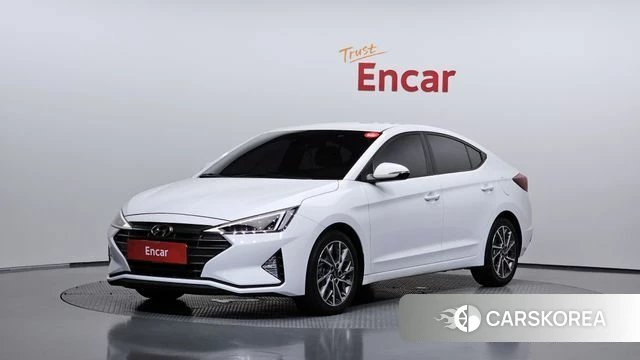 Hyundai The New Avante AD 2019 Белый из Кореи