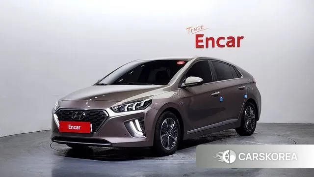 Hyundai The New Ionic Hybrid 2019 Песочный из Кореи