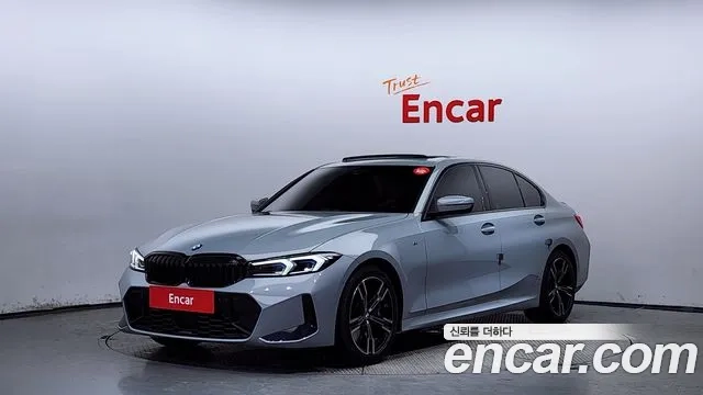 BMW 3 Series (G20) 2023 Светло-серебряный цвет из Кореи